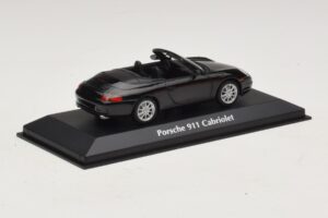 Porsche 911 996 Cabriolet Negru Metalizat Maxichamps 1:43 940061030 Metal - imaginea 2 din 5