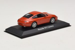 Porsche 911 996 Carrera Orange Metallic Maxichamps 1:43 940061021 Metal - imaginea 2 din 5