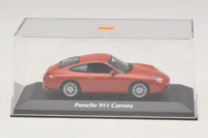 Porsche 911 996 Carrera Orange Metallic Maxichamps 1:43 940061021 Metal - imaginea 4 din 5