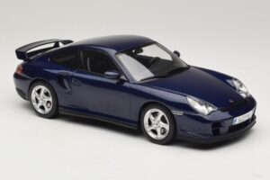 Porsche 911 996 GT2 Albastru Închis Metalizat KK-Scale 1:18 KKDC181452 Metal - imaginea 4 din 6