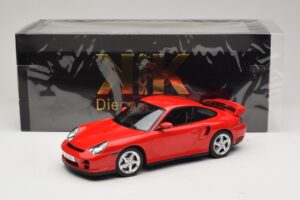 Porsche 911 996 GT2 Roșu KK-Scale 1:18 KKDC181454 Metal - imaginea 6 din 6