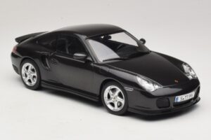 Porsche 911 996 Turbo Negru Metalizat KK-Scale 1:18 KKDC181472 Metal - imaginea 4 din 6