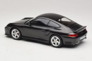 Porsche 911 996 Turbo Negru Metalizat KK-Scale 1:18 KKDC181472 Metal - imaginea 5 din 6