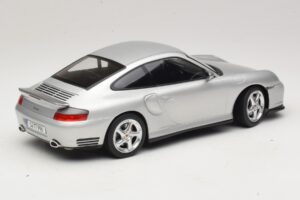 Porsche 911 996 Turbo Argintiu KK-Scale 1:18 KKDC181471 Metal - imaginea 2 din 6