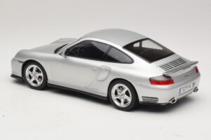 Porsche 911 996 Turbo Argintiu KK-Scale 1:18 KKDC181471 Metal - imaginea 5 din 6