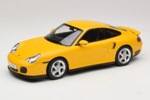 Porsche 911 996 Turbo Galben KK-Scale 1:18 Porsche 911 996 Turbo Galben KK-Scale 1:18 KKDC181473 Metal