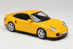 Porsche 911 996 Turbo Galben KK-Scale 1:18 KKDC181473 Metal - imaginea 4 din 6