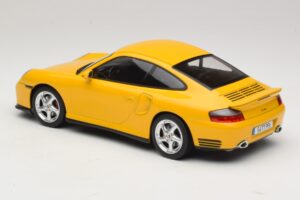 Porsche 911 996 Turbo Galben KK-Scale 1:18 KKDC181473 Metal - imaginea 5 din 6