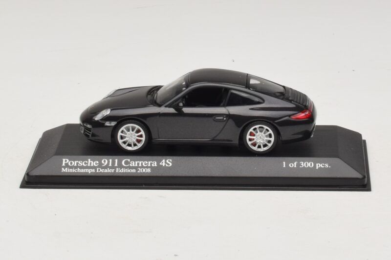 Porsche 911 997 Carrera 4S Gri Metalizat Minichamps 1:43 403066430 Metal
