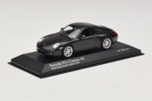 Porsche 911 997 Carrera 4S Gri Metalizat Minichamps 1:43 403066430 Metal - imaginea 2 din 5