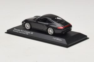 Porsche 911 997 Carrera 4S Gri Metalizat Minichamps 1:43 403066430 Metal - imaginea 3 din 5