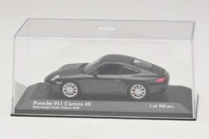 Porsche 911 997 Carrera 4S Gri Metalizat Minichamps 1:43 403066430 Metal - imaginea 4 din 5