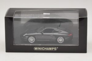 Porsche 911 997 Carrera 4S Gri Metalizat Minichamps 1:43 403066430 Metal - imaginea 5 din 5