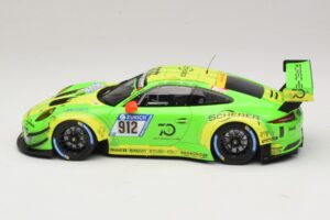 Porsche 911 GT3 R #912 Manthey Racing R. Lietz / P. Pilet / F. Makowiecki / N. Tandy 24 Hours of Nurburgring Winner 2018 Mini - imaginea 3 din 6