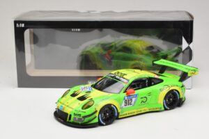 Porsche 911 GT3 R #912 Manthey Racing R. Lietz / P. Pilet / F. Makowiecki / N. Tandy 24 Hours of Nurburgring Winner 2018 Mini - imaginea 6 din 6