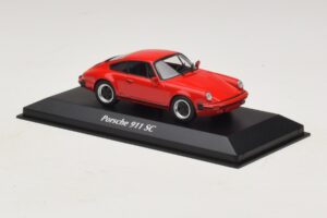 Porsche 911 SC Roșu Maxichamps 1:43 940062021 Metal - imaginea 3 din 5