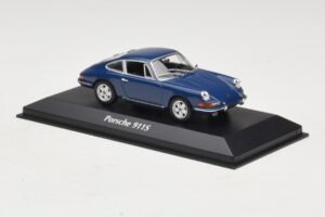 Porsche 911S Albastru Maxichamps 1:43 940067121 Metal - imaginea 3 din 5