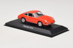 Porsche 911S Portocaliu Maxichamps 1:43 940067120 Metal - imaginea 3 din 5