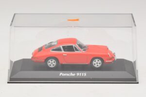 Porsche 911S Portocaliu Maxichamps 1:43 940067120 Metal - imaginea 4 din 5