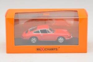 Porsche 911S Portocaliu Maxichamps 1:43 940067120 Metal - imaginea 5 din 5