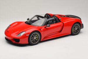 Porsche 918 Spyder Weissach Package Guards Red AUTOart 1:12 Porsche 918 Spyder Weissach Package Guards Red AUTOart 1:12 12122 Metal