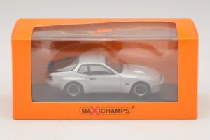 Porsche 924 GT Argintiu Maxichamps 1:43 940066122 Metal - imaginea 5 din 5