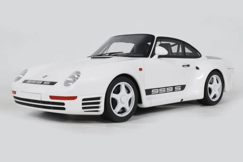 Porsche 959 Sport Grand Prix White GT Spirit 1:12 GT1006 Rășină