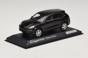 Porsche Cayenne 9PA Ediție Platinum Negru Minichamps 1:43 WAP0200160E Metal - imaginea 2 din 5