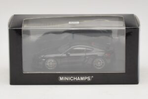 Porsche Cayman GT4 981 Black Metallic Minichamps 1:43 410066121 Metal - imaginea 5 din 5