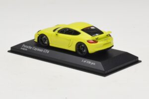 Porsche Cayman GT4 981 Verde Minichamps 1:43 410066122 Metal - imaginea 3 din 5