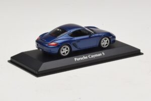 Porsche Cayman S 987 Albastru Metalizat Maxichamps 1:43 940065621 Metal - imaginea 2 din 5