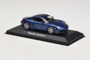 Porsche Cayman S 987 Albastru Metalizat Maxichamps 1:43 940065621 Metal - imaginea 3 din 5