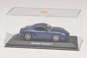 Porsche Cayman S 987 Albastru Metalizat Maxichamps 1:43 940065621 Metal - imaginea 4 din 5