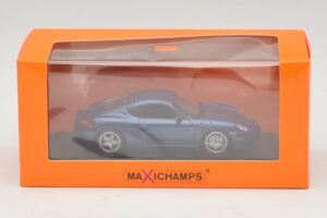 Porsche Cayman S 987 Albastru Metalizat Maxichamps 1:43 940065621 Metal - imaginea 5 din 5