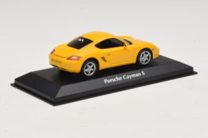 Porsche Cayman S 987 Galben Maxichamps 1:43 940065620 Metal - imaginea 2 din 5