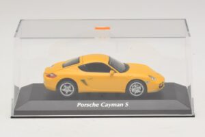 Porsche Cayman S 987 Galben Maxichamps 1:43 940065620 Metal - imaginea 4 din 5