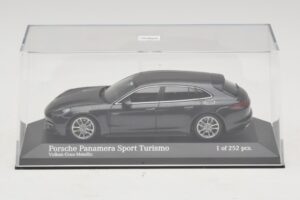 Porsche Panamera 971 4 E-Hybrid Sport Turismo Gri Minichamps 1:43 410066112 Metal - imaginea 4 din 5