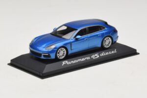 Porsche Panamera 971 4S Diesel Albastru Metalizat Minichamps 1:43 WAP0207600H Metal - imaginea 2 din 5