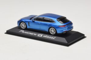 Porsche Panamera 971 4S Diesel Albastru Metalizat Minichamps 1:43 WAP0207600H Metal - imaginea 3 din 5