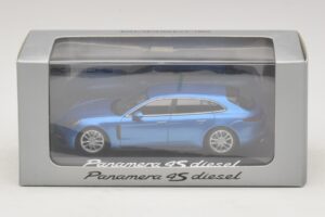 Porsche Panamera 971 4S Diesel Albastru Metalizat Minichamps 1:43 WAP0207600H Metal - imaginea 5 din 5