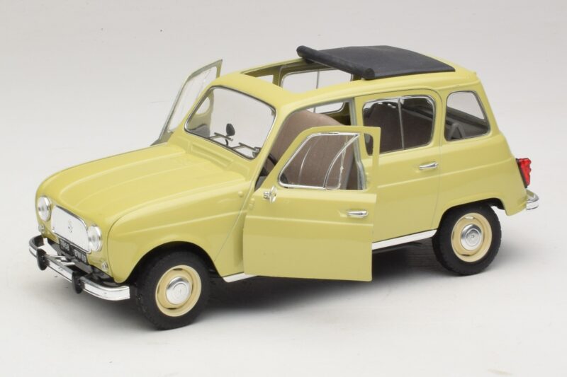 Renault 4L Galben Solido 1:18 8062 Metal