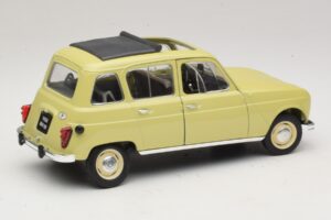 Renault 4L Galben Solido 1:18 8062 Metal - imaginea 2 din 7