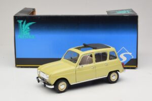 Renault 4L Galben Solido 1:18 8062 Metal - imaginea 7 din 7
