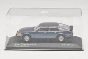 Rover Vitesse SD1 3.5 V8 Albastru Metalizat Minichamps 1:43 400138501 Metal - imaginea 4 din 5