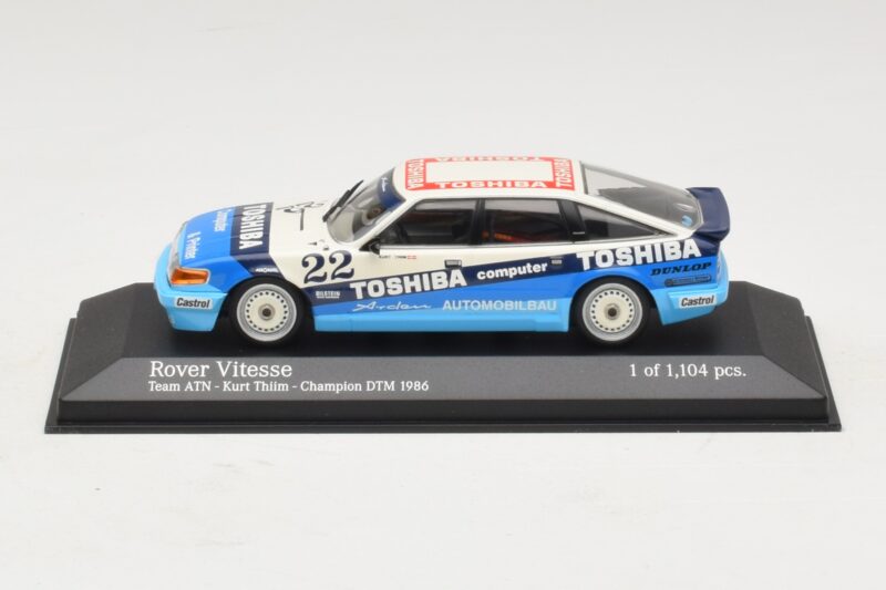 Rover Vitesse Team ATN #22 K. Thiim DTM Champion 1986 Minichamps 1:43 Rover Vitesse Team ATN #22 K. Thiim DTM Champion 1986 Minichamps 1:43 400861322 Metal