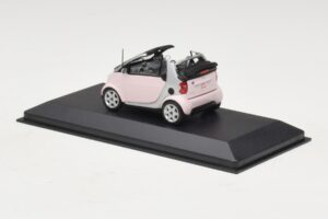 Smart Fortwo 450 Cabriolet Alb Legally Blonde 2 Cutie De Schimb Minichamps 1:43 402173900-R1 Metal - imaginea 3 din 5