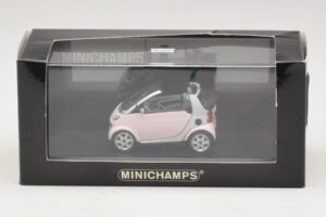 Smart Fortwo 450 Cabriolet Alb Legally Blonde 2 Cutie De Schimb Minichamps 1:43 402173900-R1 Metal - imaginea 5 din 5