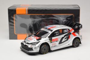 Toyota GR Yaris Rally1 #17 S. Ogier / V. Landais Rally Portugal Winner 2025 IXO 1:18 18RMC250A Metal - imaginea 6 din 6