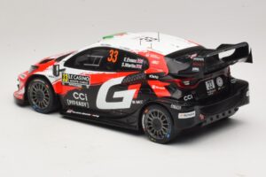Toyota GR Yaris Rally1 #33 E. Evans / S. Martin Rally Monte Carlo 2026 IXO 1:18 18RMC269B Metal - imaginea 5 din 6