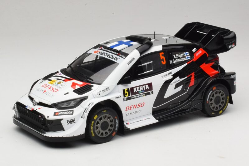 Toyota GR Yaris Rally1 #5 S. Pajari / E. Malkonen Rally Kenya 2025 IXO 1:18 18RMC246 Metal